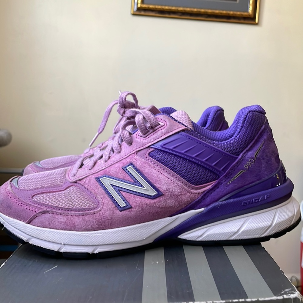 NB 990v5 MADE IN USA 'PRISM PURPLE PINK' W990NX5